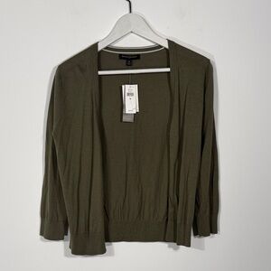 Banana Republic Olive Green Knit Cardigan